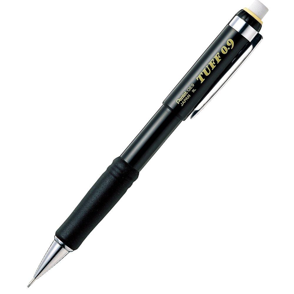 Pentel Tough Mechanical Pencil Black XQE9-A 0.9mm (5 pieces)