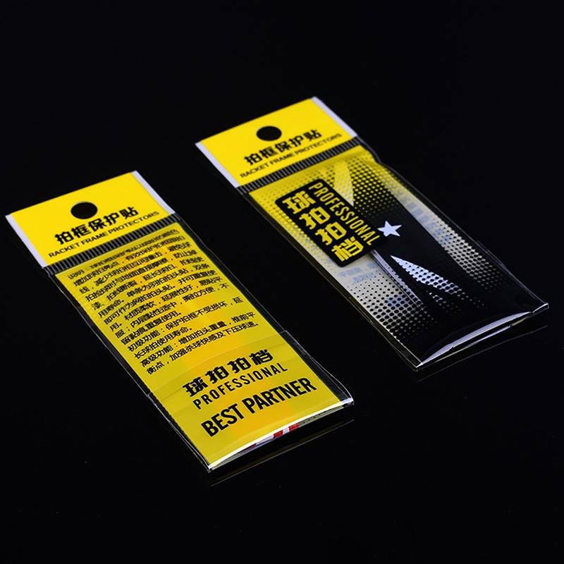 Badminton Racket Head Protective Sticker Multi-Color Anti-Friction Simple Disassembly Portable Bat Frame Line Tape Protector Diy