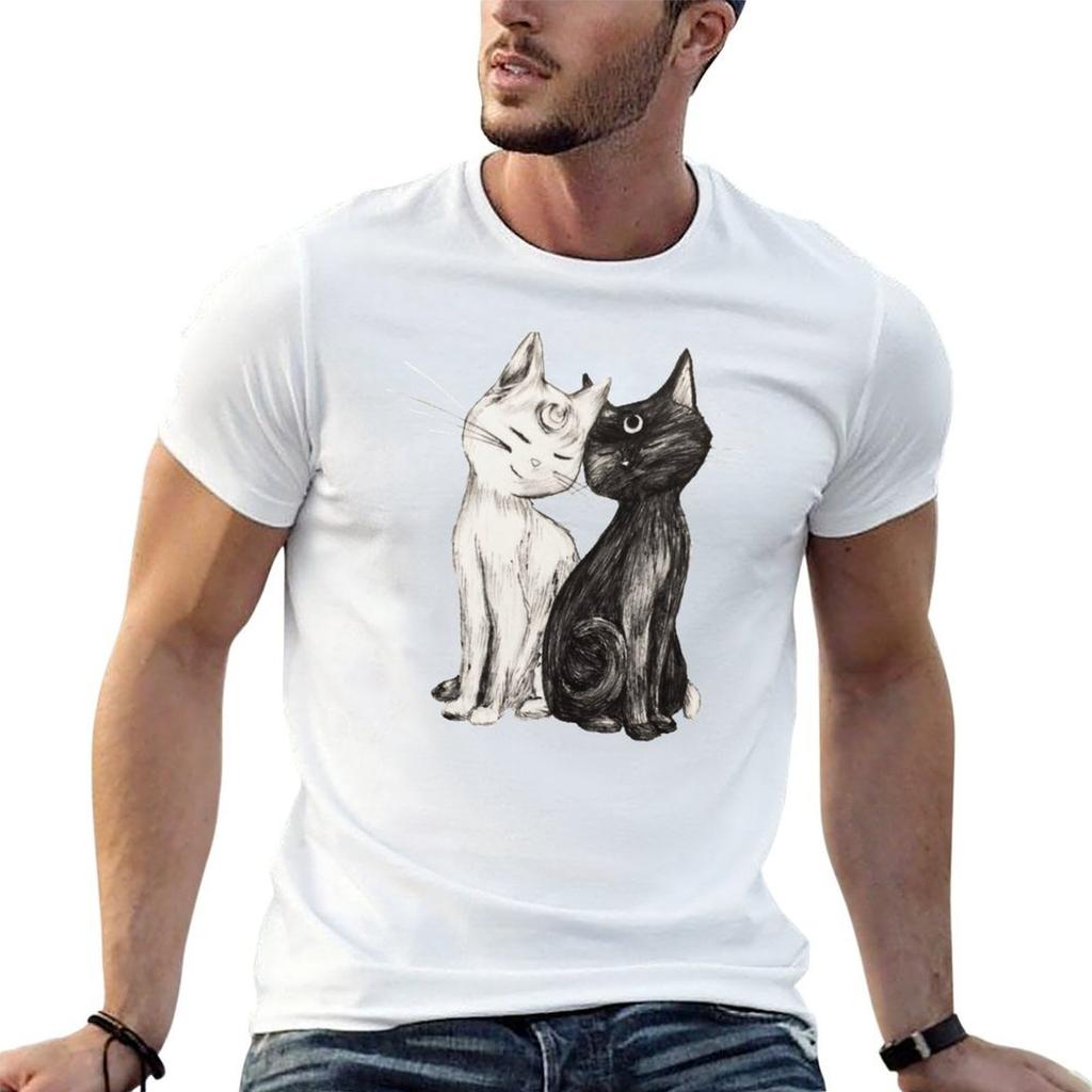 Luna And Artemis TShirt Unisexs Graphic T Shirts Unisex T Shirts For Unisex Casual Unisex T Shirt Heavy Cotton TShirt