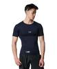 [Under Armor] Baseball Baseball UA Wear Heat Gear Compression Short Sleeve Undershirt Round Neck Short Sleeve 1358643 (410)MDN LG