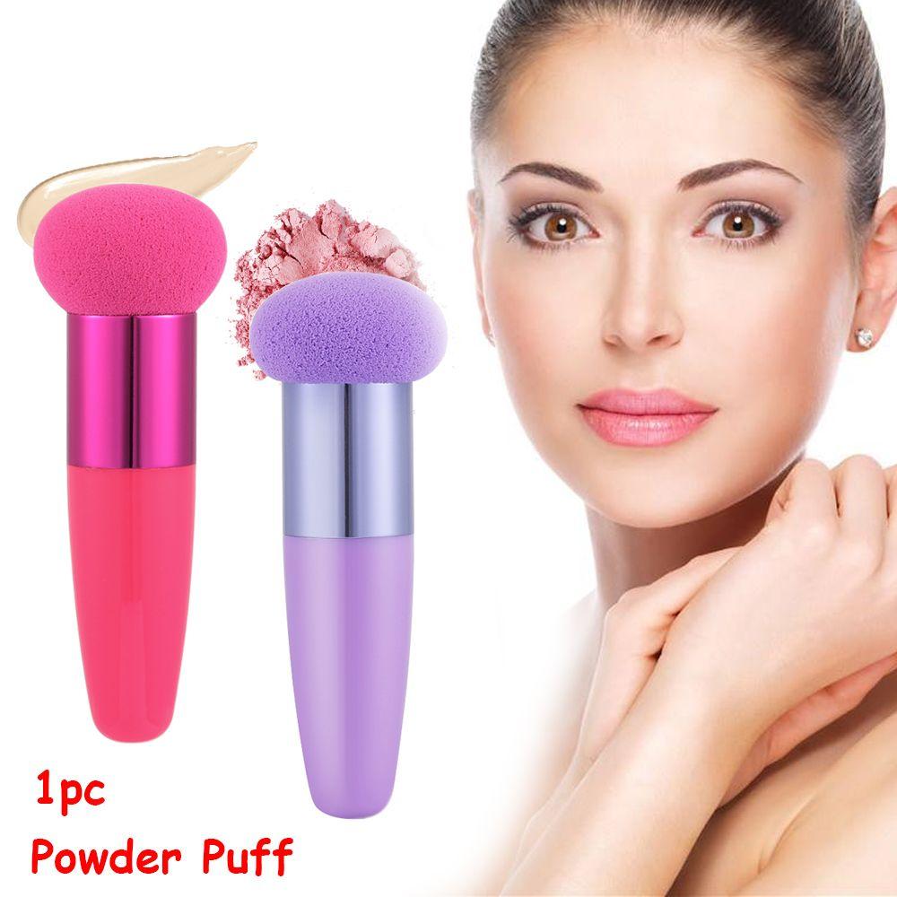 Fashion Mushroom head Liquid Smooth Shaped Powder Puff Sponge Makeup Brushes Foundation