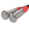 10pcs Motorcycle 6mm Ultra Small White LED Brake Running Tail Light Panel Pilot Lamp 12V