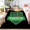 Egnatia Pattern Rug Floor Mat for Living Room or Bedroom Soft and Comfortable Carpet a Gift for Birthday and Holiday.
