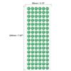 500/1000Pcs Adhesive Labels 10mm QC PASS Mark Green Round Coding Labels Self Adhesive Stickers for Industry Items