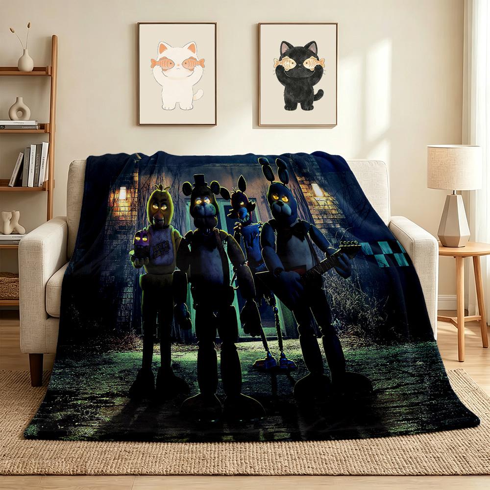 Nightmare Friends Flannel Blanket Throw Blanket Soft Warm Sofa Bed Camping Home Decor Unique Christmas Gift C9211957