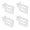 4Pcs Retractable Refrigerator Divider Clip Extendable Fridge Separator Organizer S