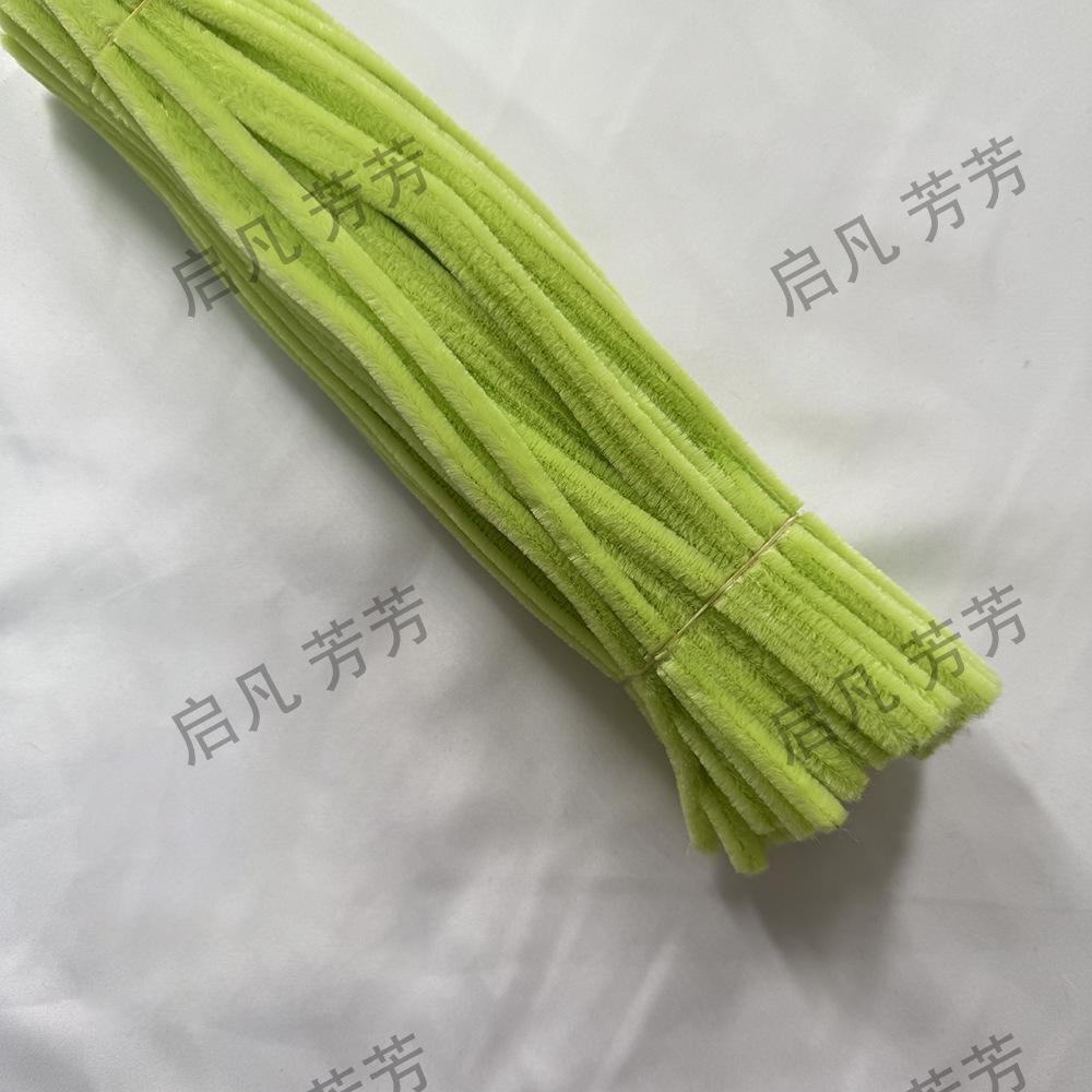 8mm Macaron Color Encrypted Twist Ties Chenille Stems for DIY Toys