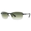 Sunglasses SPLG39J 530V 60 2023 Model WIND Two Point Borderless Square Titanium [Police] Men's