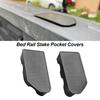 2 шт. чехлы для карманов на перекладине кровати, заглушки для карманных кольев на перекладине кровати, замена колпачков для Silverado