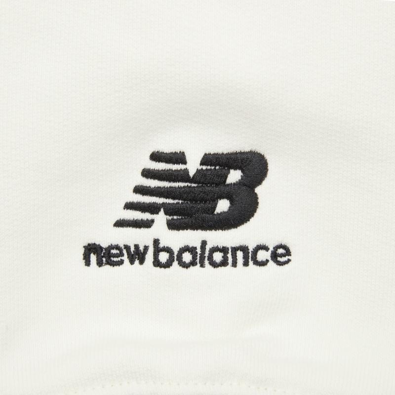 (WMNS) New Balance CNY Series 3D Pocket Sports Round Neck Pullover White Hoodie Women's AWT21312-IV