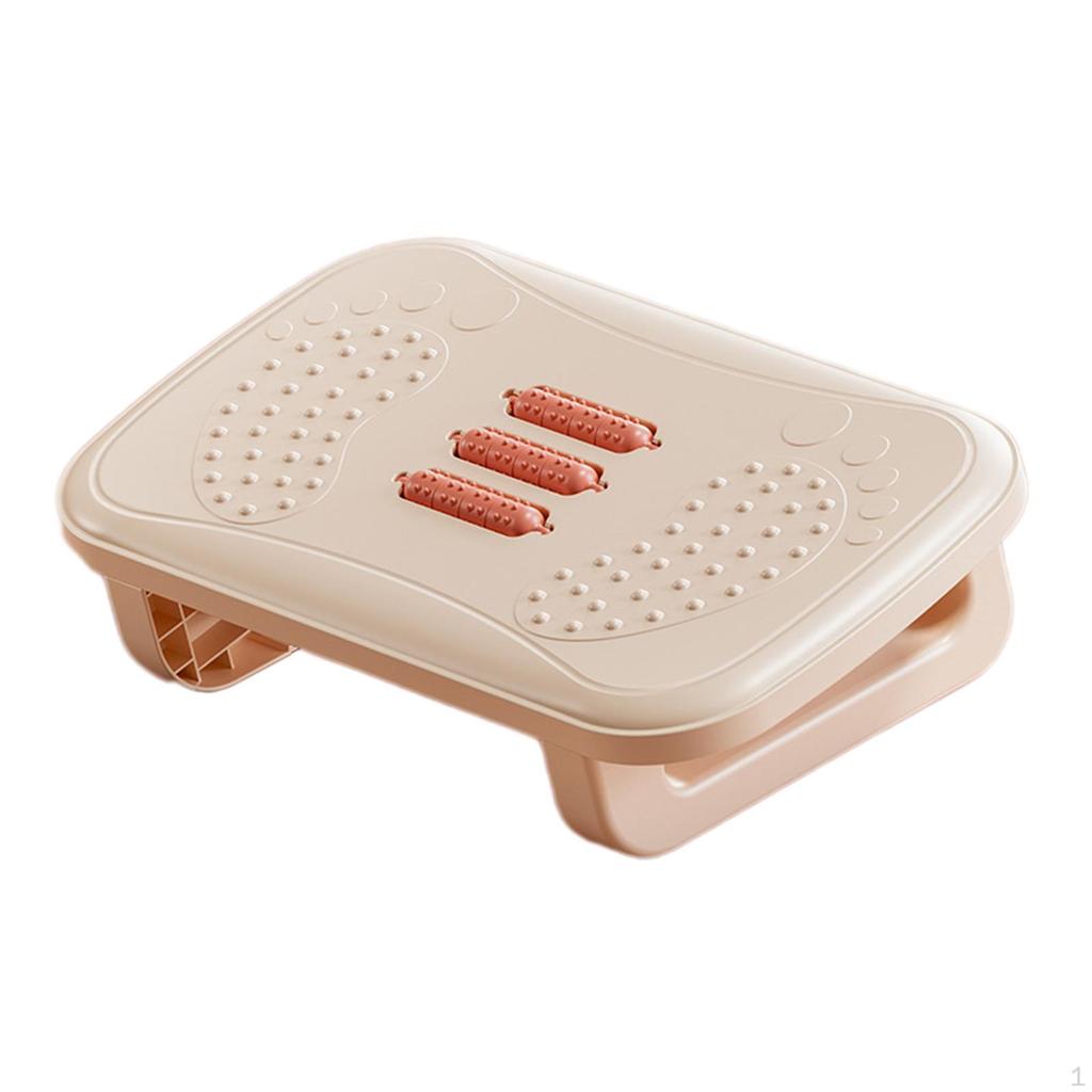 Подставка для ног под настольным табуретом. Удобная подставка для ног с роликовой массажной ножкой для автомобильных игр.