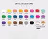 24/36/48 Colors Solid Watercolor Paint Set Pearlescent Metallic Shimmer Pigment with Water Brush Pen for Drawing Art Supplies