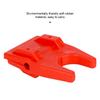 1 Pair Portable Raft Fishing Bracket Clamp Silicone Bucket Fishing Rod Holder Undamaged Line Fishing Accessories