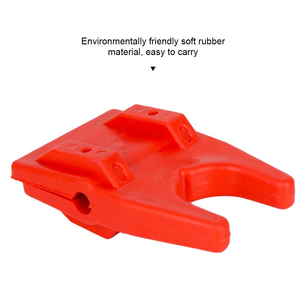 1 Pair Portable Raft Fishing Bracket Clamp Silicone Bucket Fishing Rod Holder Undamaged Line Fishing Accessories