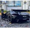 Игрушка Koenigsegg Jesko Supercar масштаба 1/32 литая модель автомобиля из сплава со звуком и светом инерционный детский игрушечный автомобиль коллекционные подарки