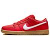 Кроссовки унисекс Dunk Low Pro SB University Red Gum White Gum-Light-Brown Gym-Red FJ1674-600