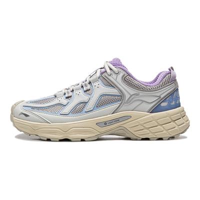 Li Ning Outdoor CF Trail Shadow Минималистичные Удобные Прочные Упругие Низкие Туристические Ботинки Женские туристические ботинки Серый AHTW030-2