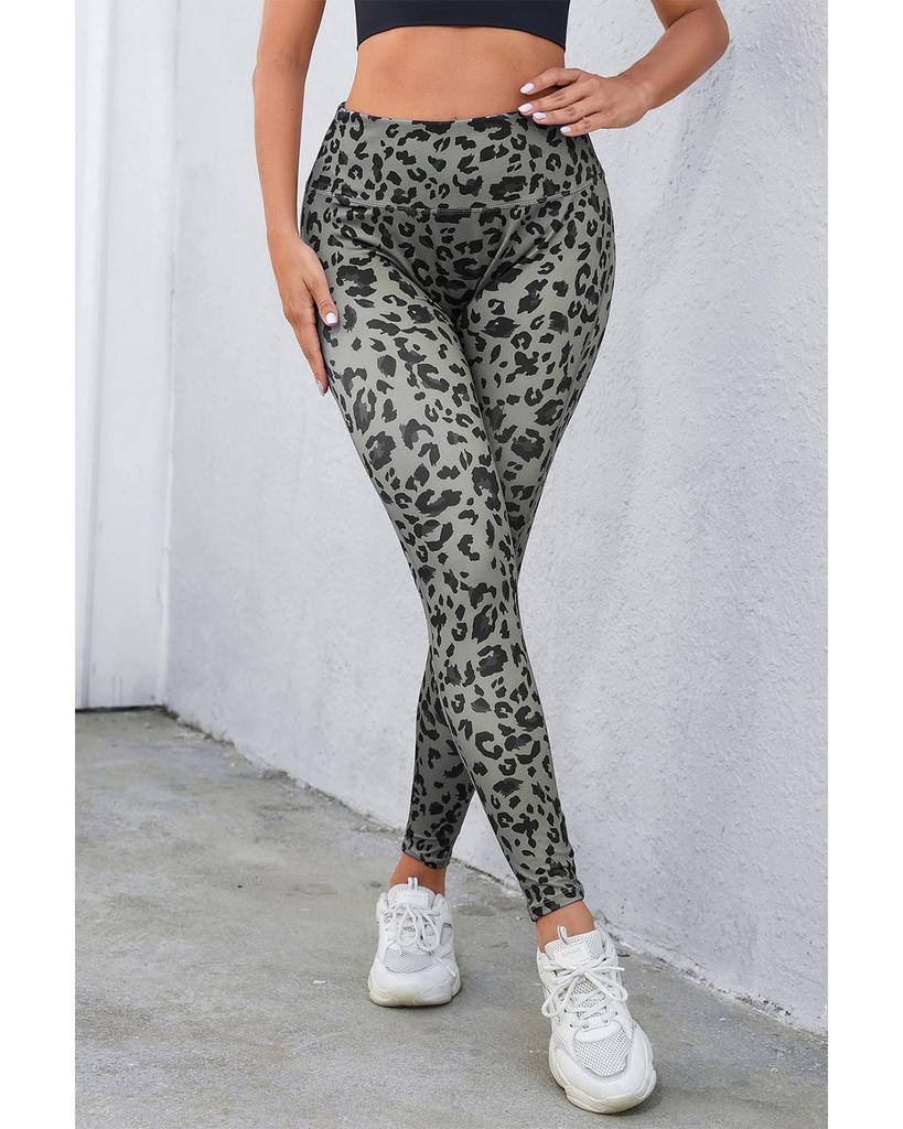 Azura Exchange Leopard Print Active Leggings