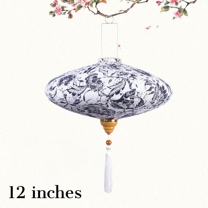 Ретро китайский тканевый фонарь для чайной комнаты, ресторана, японский Вьетнамский фонарь, вечеринка, фестиваль, новогодний декор, подвесная дворцовая лампа