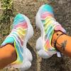Новые прозрачные мужские кроссовки candy color, беговые кроссовки, женские походные ботинки, парные осенние разноцветные спортивные кроссовки оптом