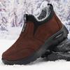 Теплые и удобные мужские снегоступы Нескользящие ботильоны для пеших прогулок и треккинга Зимняя обувь