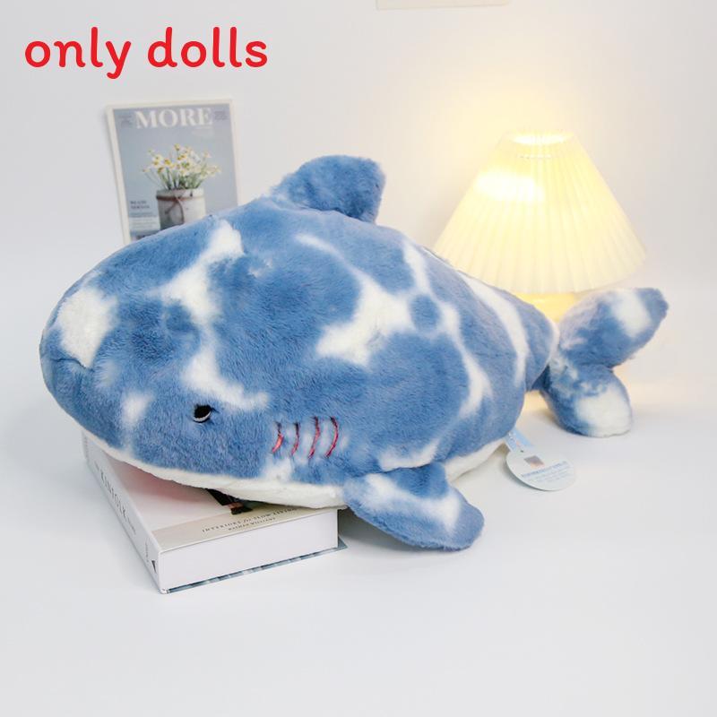 Seal Dolphin Shark Plush Dolls With Soft Short Pile For Kids Bedroom Decor