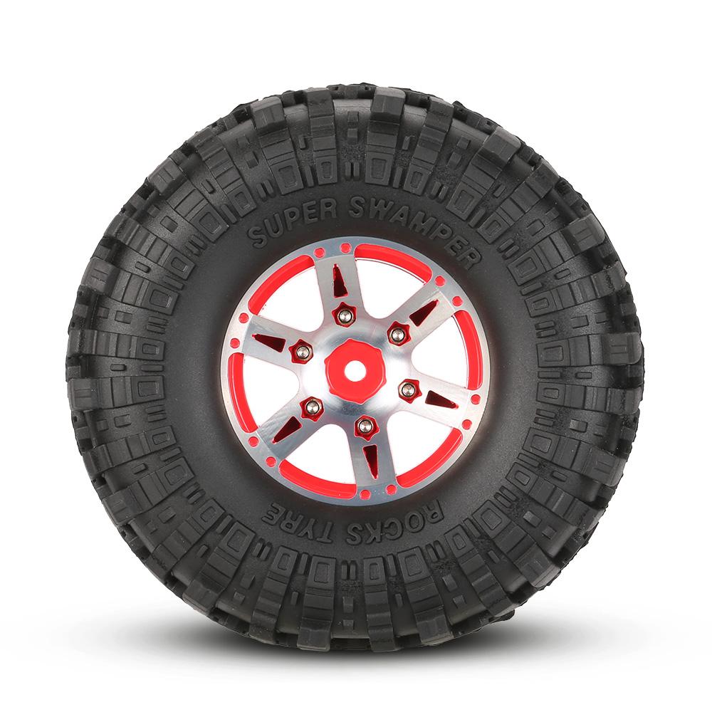 4 шт. AUSTAR AX-4020B 1,9-дюймовые 110 мм 1/10 гусеничные шины для скал с легкосплавным ободом для D90