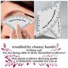 Shaping Brow Shaping Stencil Durable Drawing Eyebrow Desgin Ruler  Tattoo Supplies