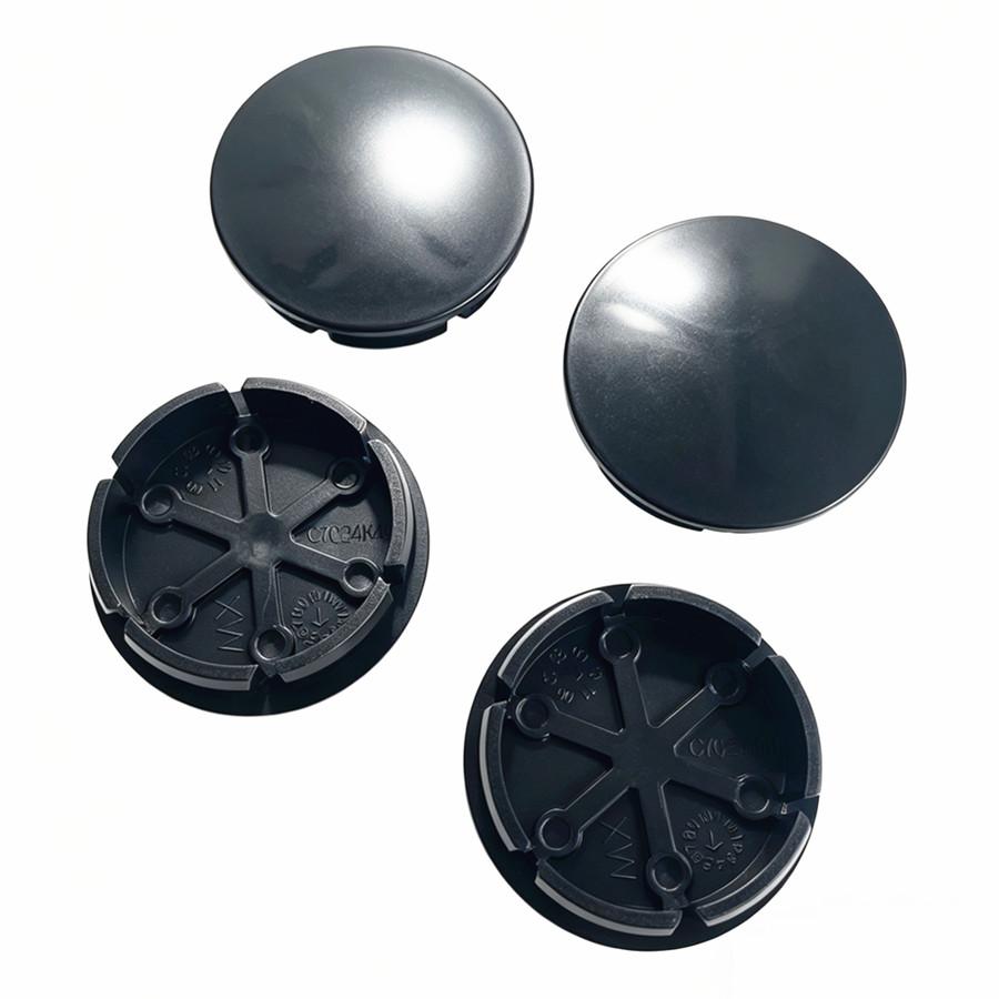 4 Pcs 48mm Blank Base Rim Caps Hub Cover No Logo Badge Emblem Car Wheel Hub Center Cover Accessories Dustproof Wheel Cover Parts
