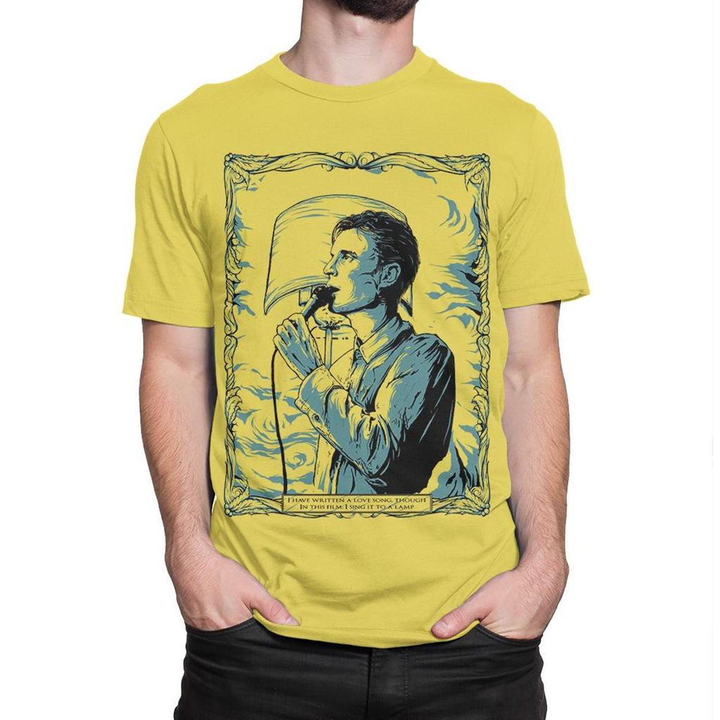 Футболка с артом Дэвида Бирна из Talking Heads, мужские и женские размеры