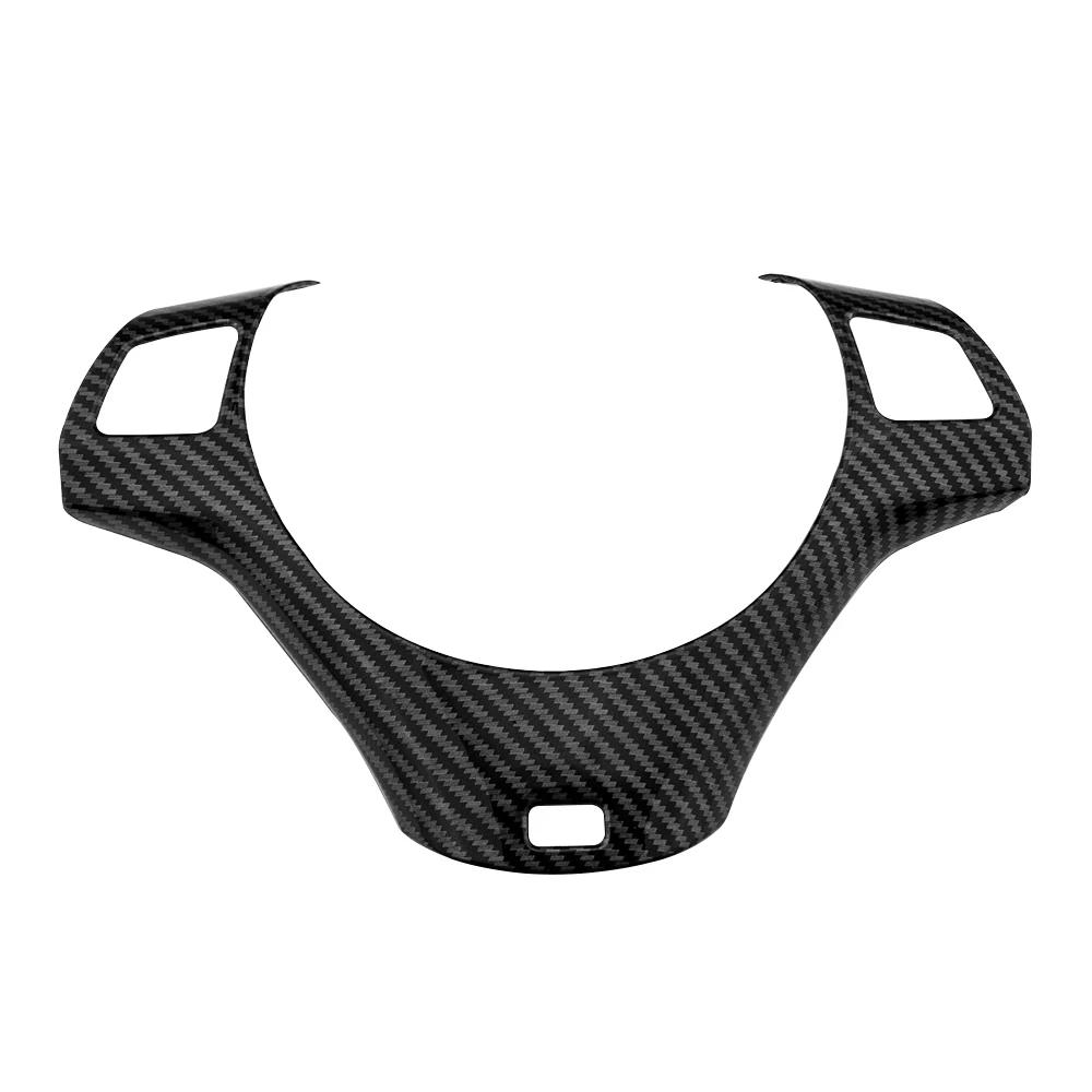 For BMW E90 E92 E93 E87 1 3 Series 2005 - 2012 Steering Wheel Panel Sticker Cover Decoration Trim Interior Accessories