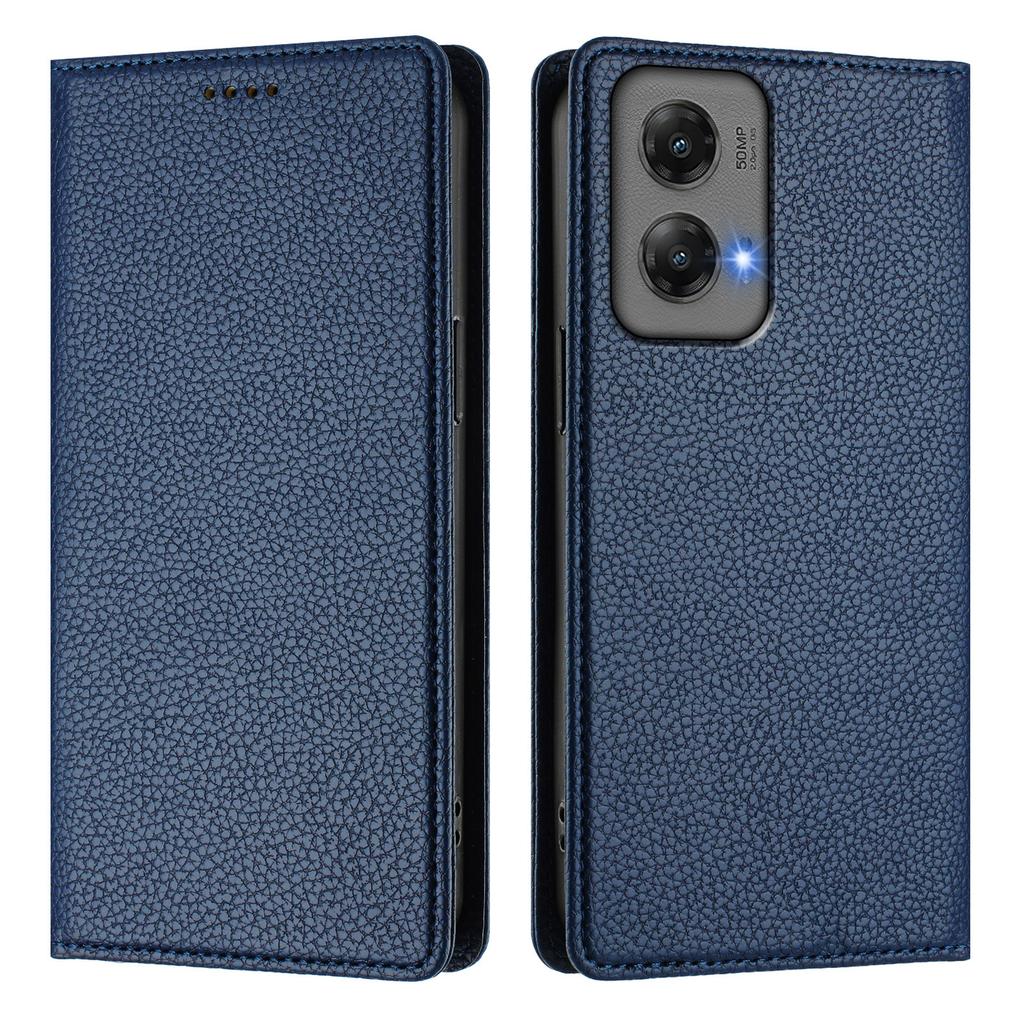 Магнитный кошелек-книжка Роскошная обложка из ПУ-кожи для Moto G Power 2021 2022 2023 2024 и G Play 2023 2024 2025