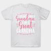 T Shirt Women Cute Great Grandma Shirt Funny Great Grandma Gift Harajuku Print Kawaii Tshirt Summer Short Sleeve Female T-Shirt Top Tee