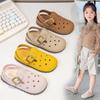 Детские Crocs Весна/Лето 2025: Сандалии с мягкой подошвой для мальчиков и девочек, обувь для первых шагов для младенцев и малышей.