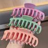 Oversized Acrylic Hair Claw Clip Matte Finish Strong Hold Voluminous Hair Clip Updo Bun Maker Non Slip Grip Minimalist Hair Accessory