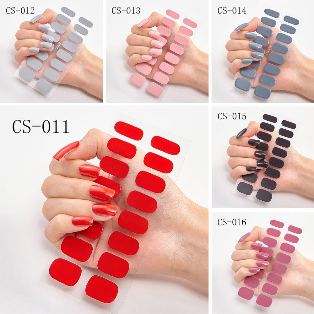 Manicure Tips Watermark Sticker Nail Decoration Nail Polish Stickers Nail Art Stickers Nail Patch