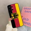 Чехол-эмблема с флагом Германии для Samsung Galaxy S25 Ultra S20 S21 S22 S23 S24 Ultra S9 S10 Plus S24 FE Защитная крышка Coque