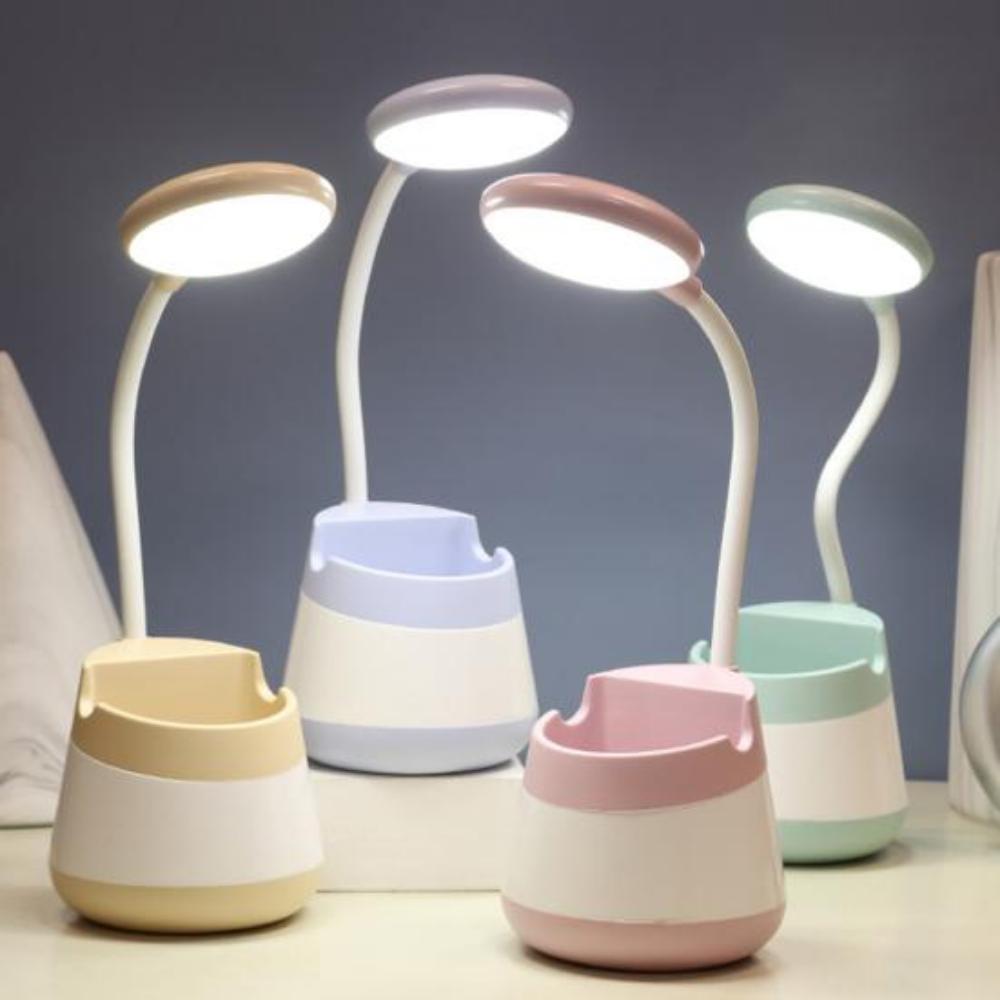 Мультяшный USB-зарядка в скандинавском стиле Ins, простой стиль, защита глаз, ночник
