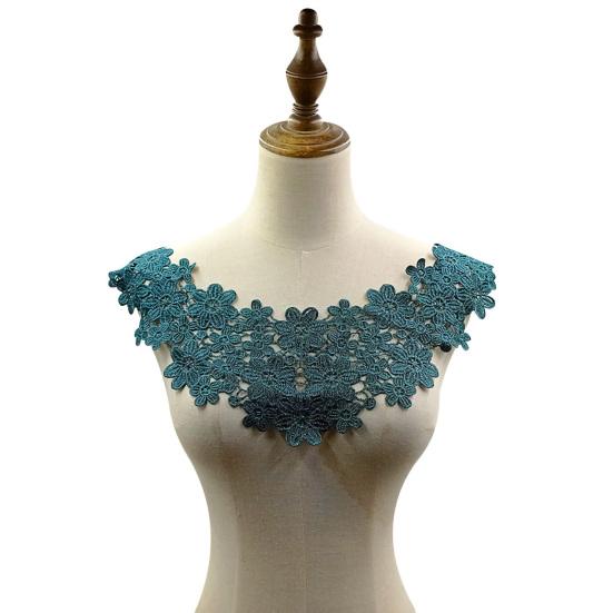 Lace Neckline Hollow Design DIY Craft Embroidery Lace Neckline Hollow Design Sewing DIY