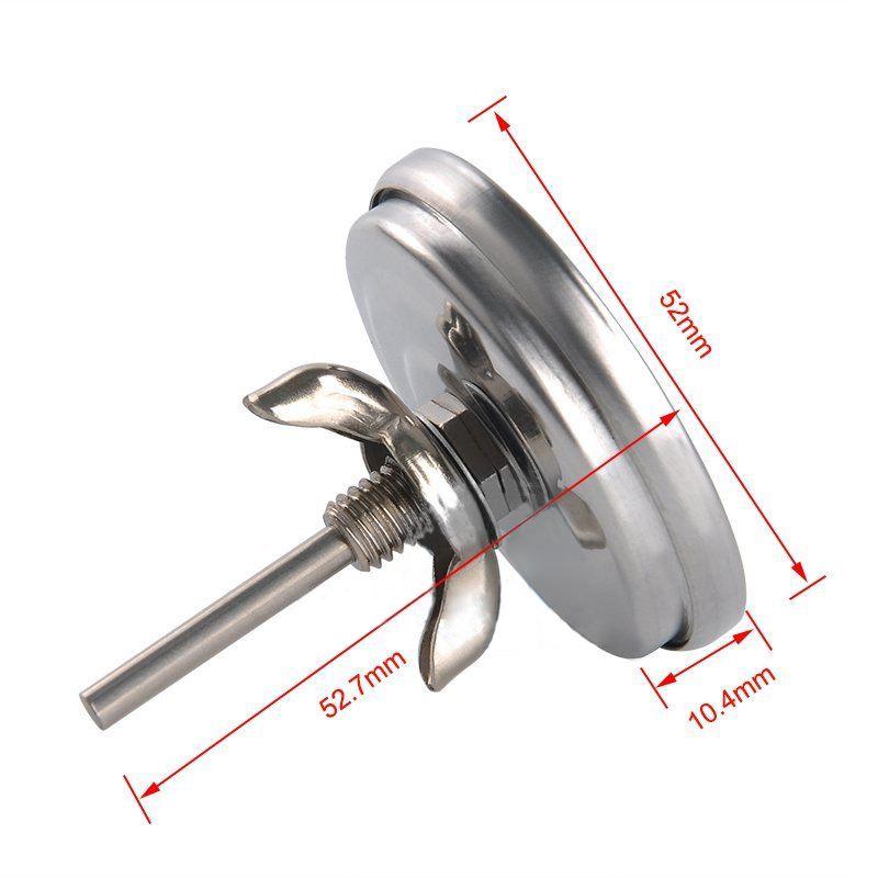 Нержавеющая сталь барбекю гриль-барбекю гриль термометр датчик температуры 50-500 ℃