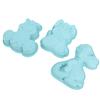 3pcs Cartoon Silicone Baking Mold Dinosaur Hippo Dog Shape Food Grade Non Stick Cute Cake Mold