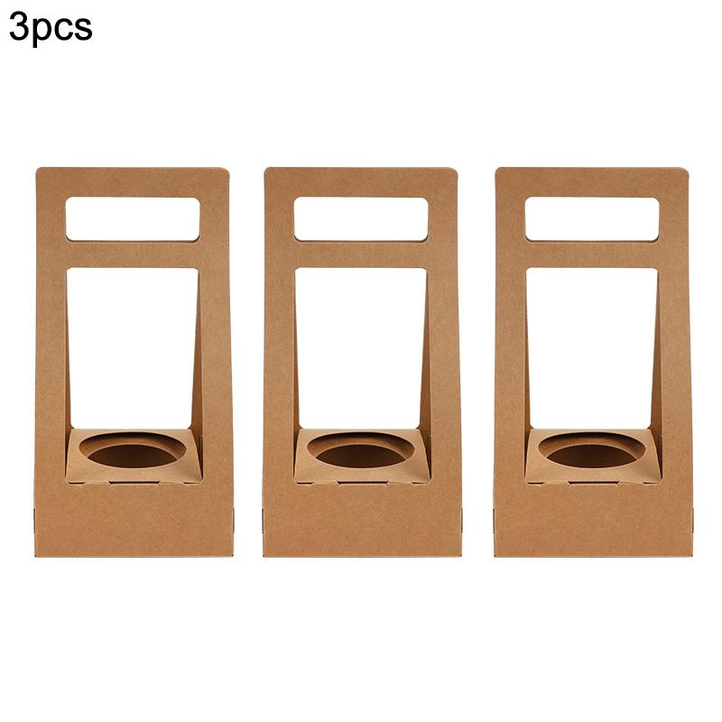 3/5 шт. Портативная коробка для цветов из крафт-бумаги, корзина для букета роз, упаковка для подарков на свадьбу, день рождения, вечеринку, украшение для дома