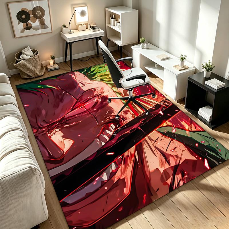 Zoro Three Thousand Worlds Carpet Non-slip Indoor Mat Suitable for Office Chair Living Room Computer Desk Decorative Home Office Carpet Polyester Fibe