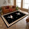 Деревенский ковер с петухом, ковер для гостиной, нескользящий, деревенский ковер, современный ковер с курицей, коврик с петухом, мягкие ковры для домашнего декора в стиле фермерского дома
