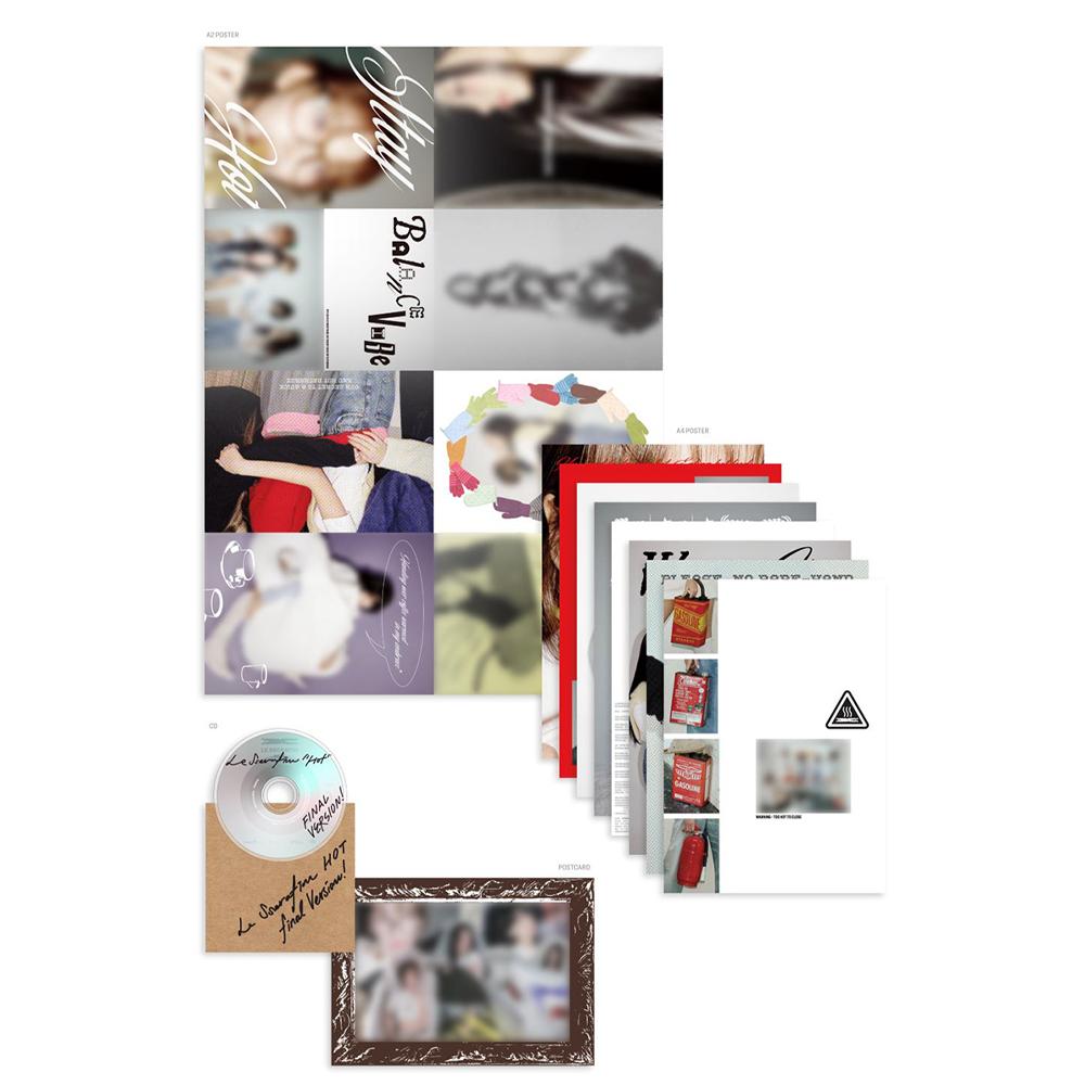 LE SSERAFIM ГОРЯЧЕЙ (ЖЕСТЯНОЙ КЕЙС вер.)