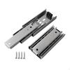 Cabinet Drawer Slides Runners,Replace,Metal,Utility,Mute Sturdy Guide Glides Rails Tracks for