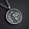 Лесное Ожерелье Подвеска Ожерелье Путешествующее Животное Луна Ювелирное Изделие Подарок для Природы