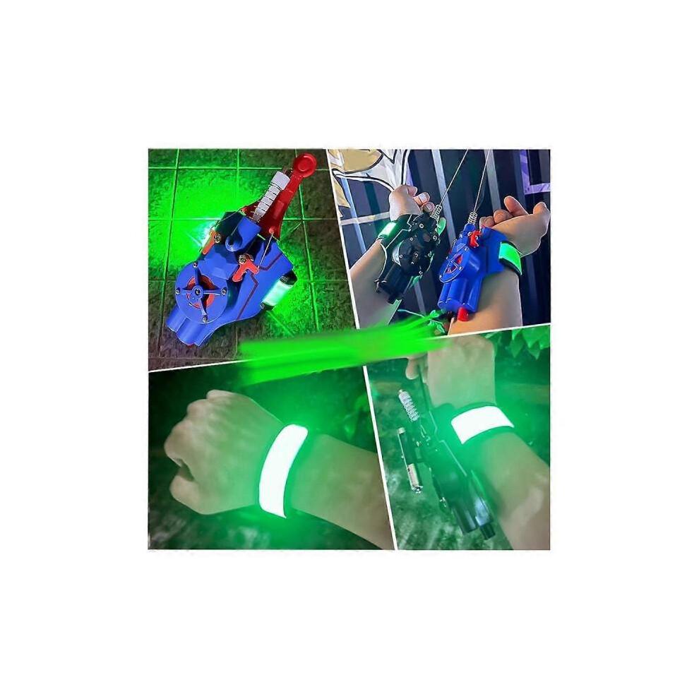 Spider Silk Launcher Web Shooters Wrist Launcher Toy Shooters Cosplay Device Toys for Children Gift