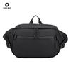 Men's Waist Bag New Sports Cross-body Large-capacity Waterproof Oxford Cloth Multi-function Shoulder