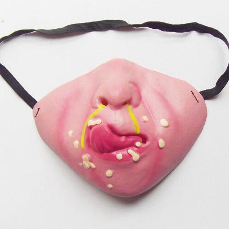 Унисекс творческая мода выражение лица хлопковая маска многоразовая забавная маска-чехол